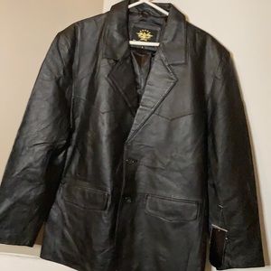 Leather Blazer jacket